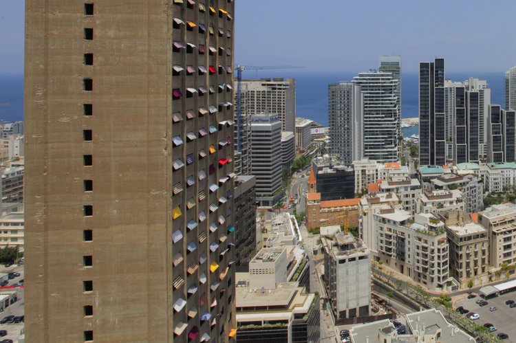 Burj EL Hawa - Tower of the wind, Beirut 2018