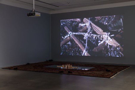 Zahrasadat Hakim, "Two Lakes Behind Memories" (2024). Foto: Kunstdok / Tor Simen Ulstein